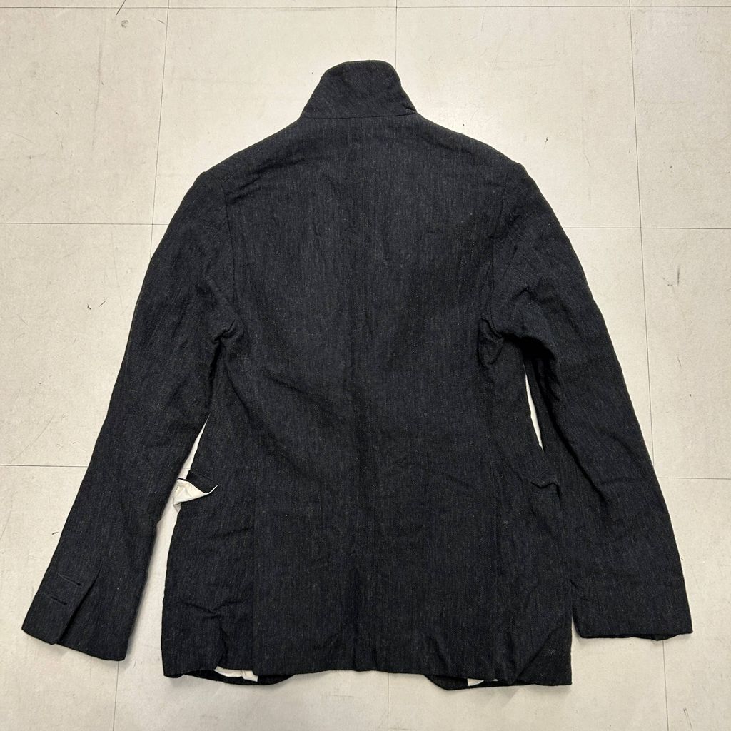 PAUL HARNDEN ポールハーデン Wool Linen Jacket ジャケット ブラック