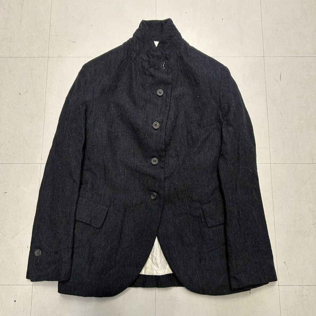PAUL HARNDEN ポールハーデン Wool Linen Jacket ジャケット ブラック