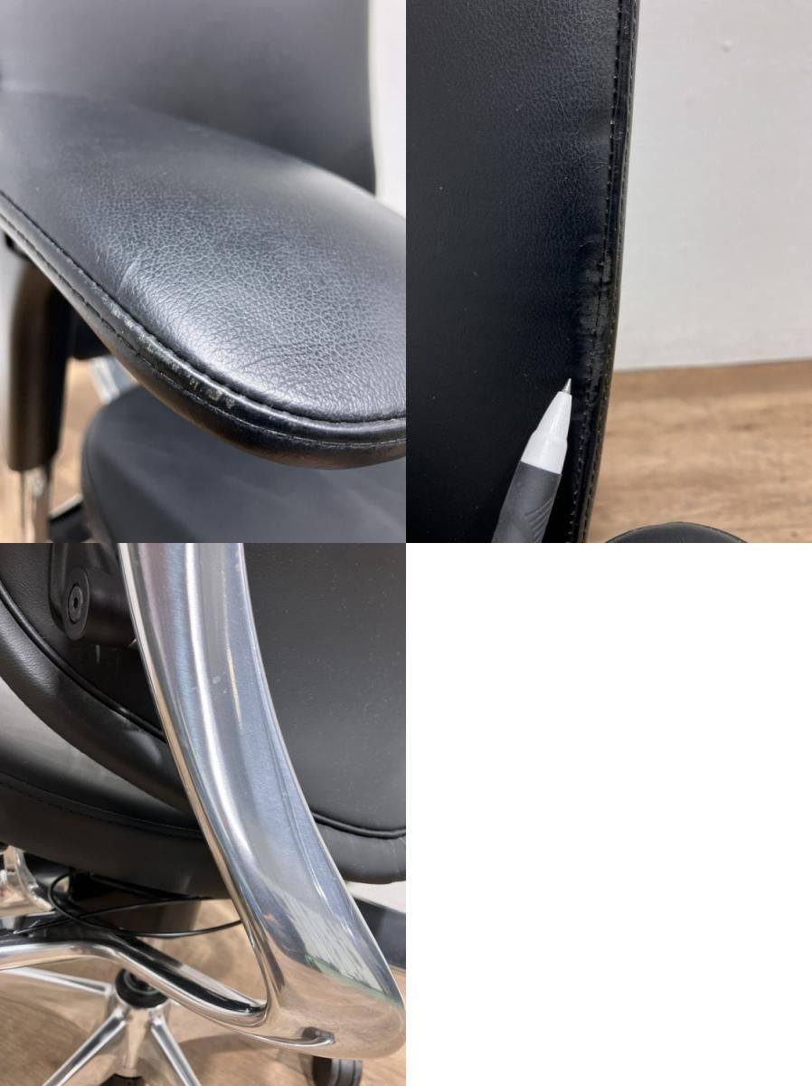 オカムラ 可動肘付コンテッサチェア