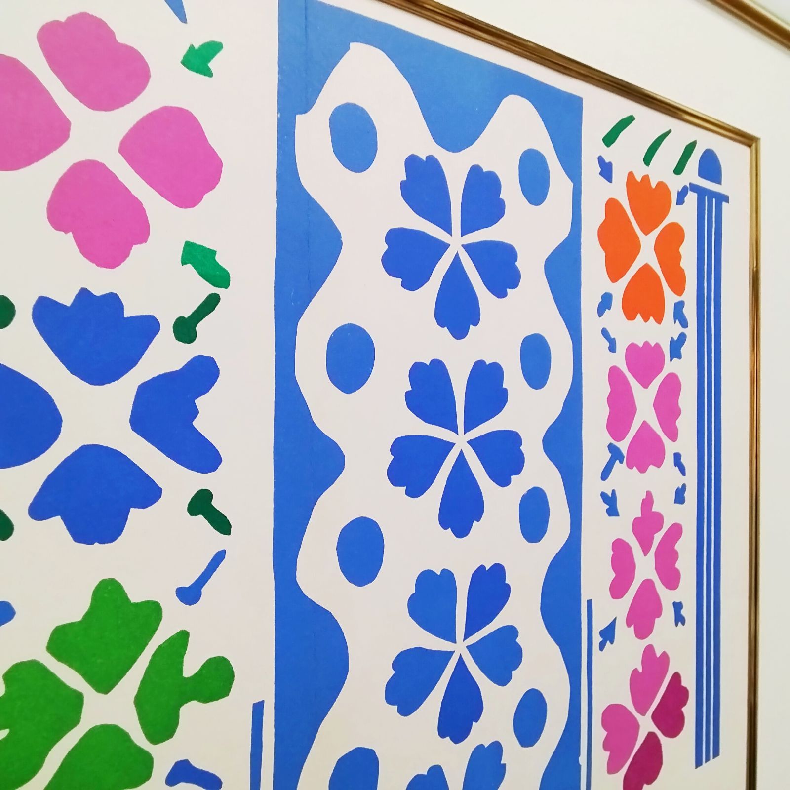 マティス 花と果物 ヴェルヴ誌 1958年 リトグラフ 版画 ムルロー工房