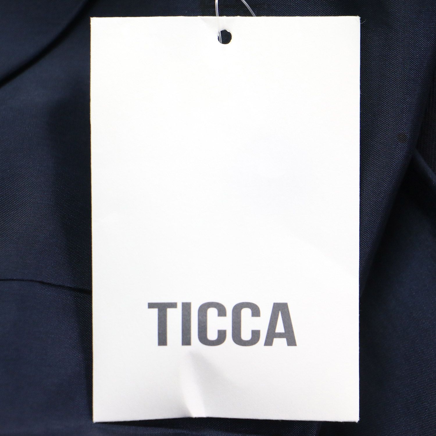美品】TICCA ティッカ ジャケット ネイビー 紺 サイズ:1(S) | 25春夏