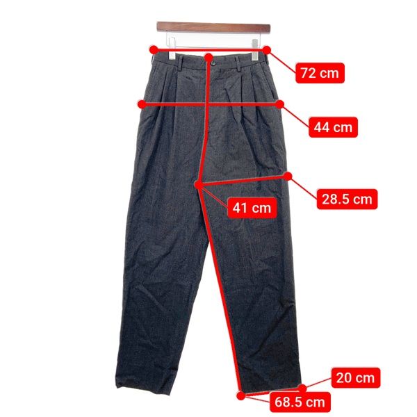 COMME des GARCONS HOMME コムデギャルソンオム 90s タック入り