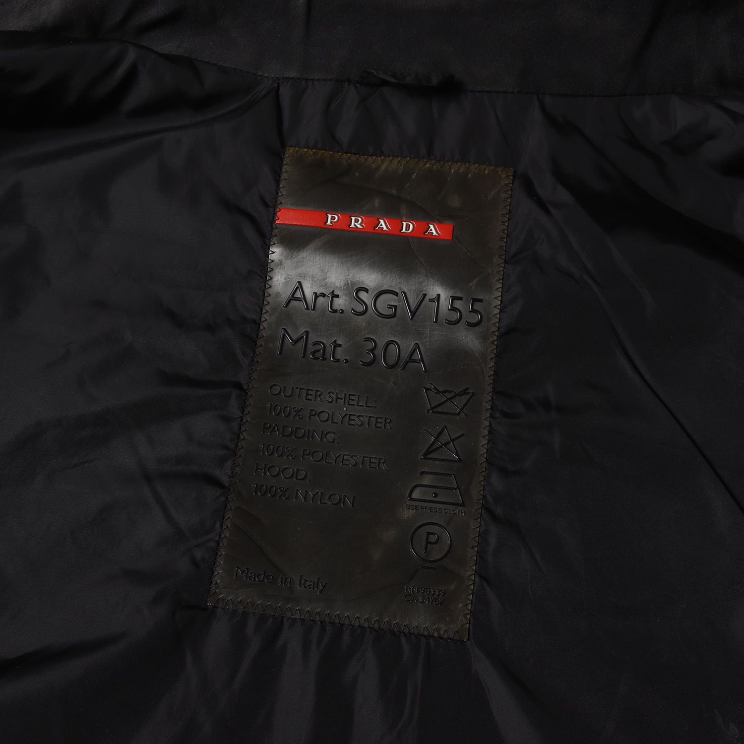 PRADA SPORTS プラダスポーツ ジャケット ブラック 黒 サイズ:46 | 00s