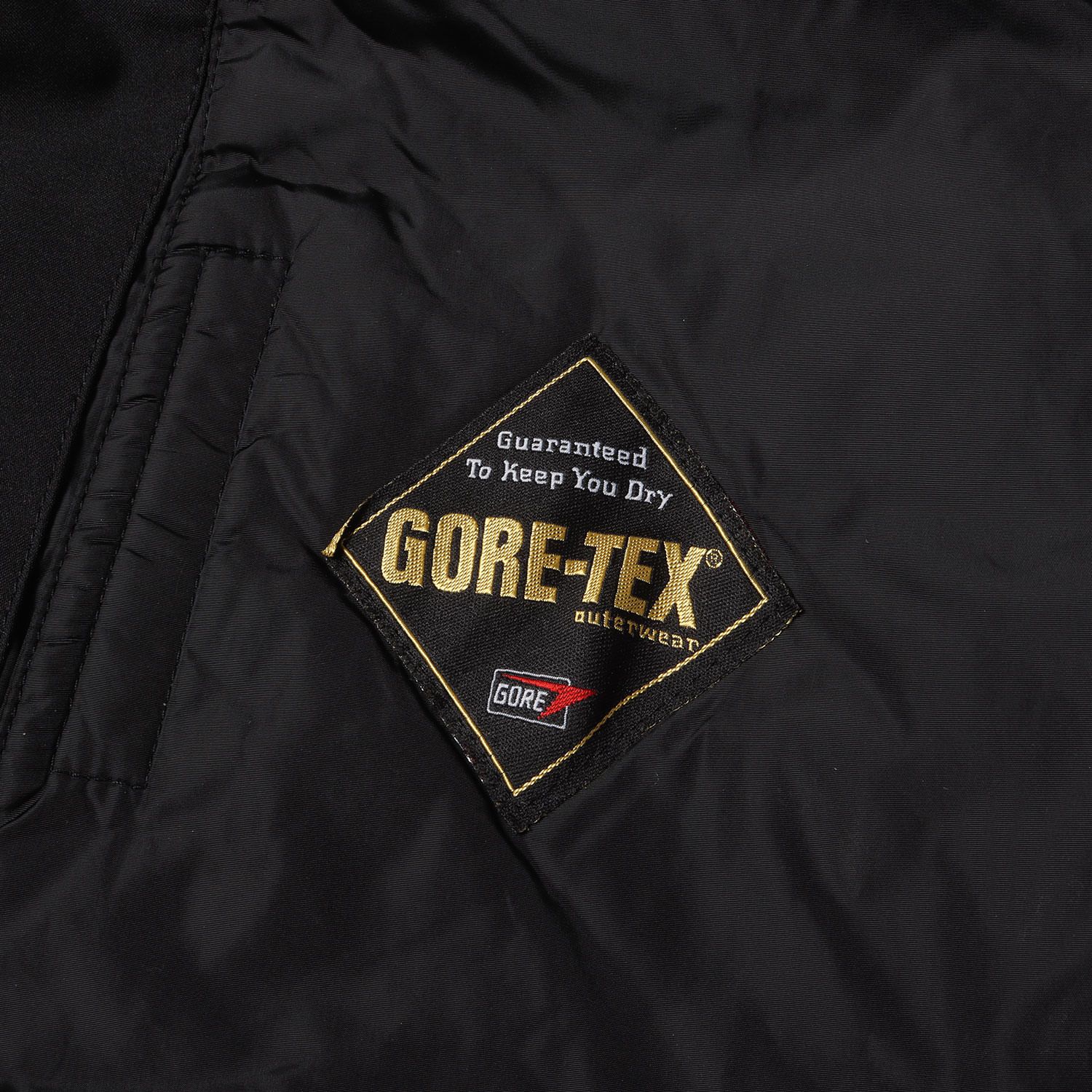 レアpradasportプラダスポーツgoretexゴアテックス中綿ジャケット黒 PRADA SPORTS プラダスポーツ ジャケット ブラック 黒 サイズ:46 | 00s