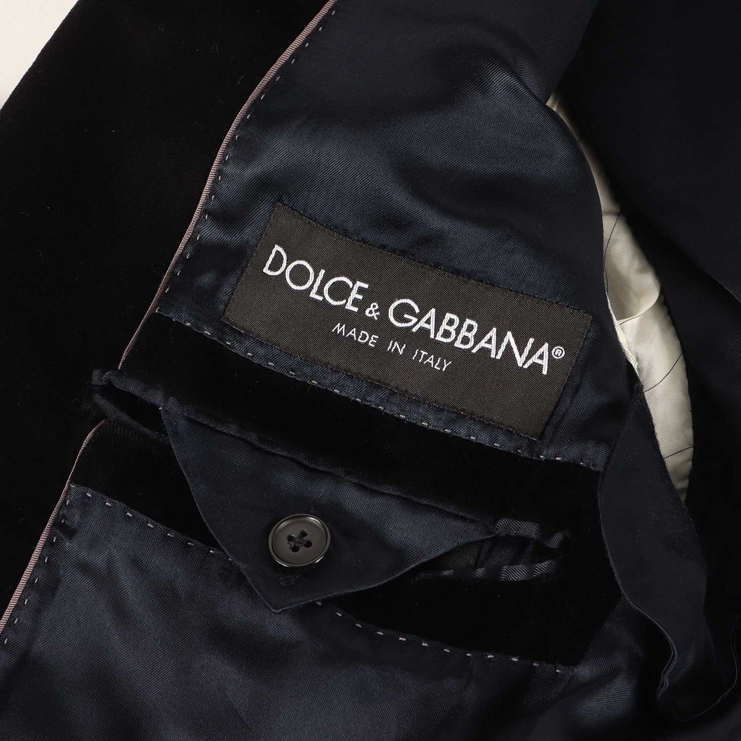 DOLCE&GABBANA ドルチェ&ガッバーナ ジャケット ブラック 黒 サイズ:50