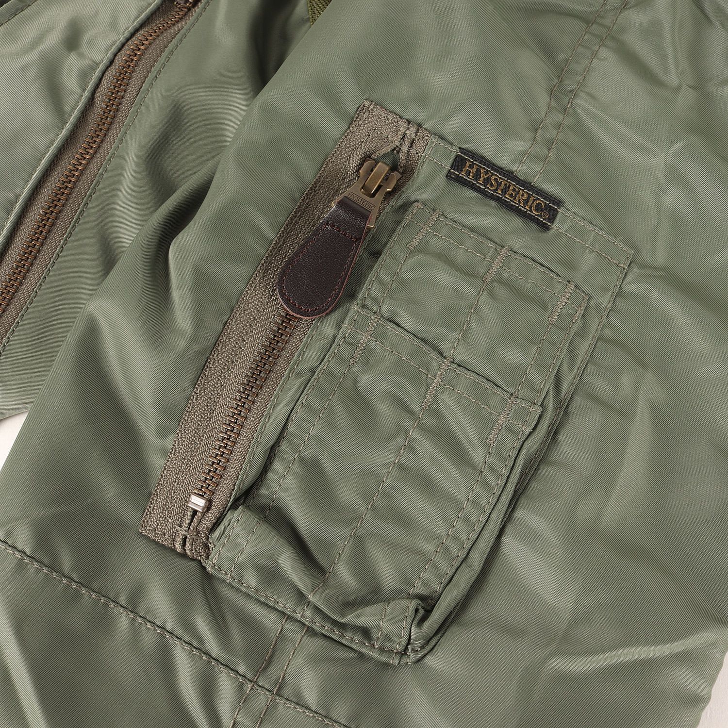 新品】HYSTERIC GLAMOUR ヒステリックグラマー ジャケット カーキ 