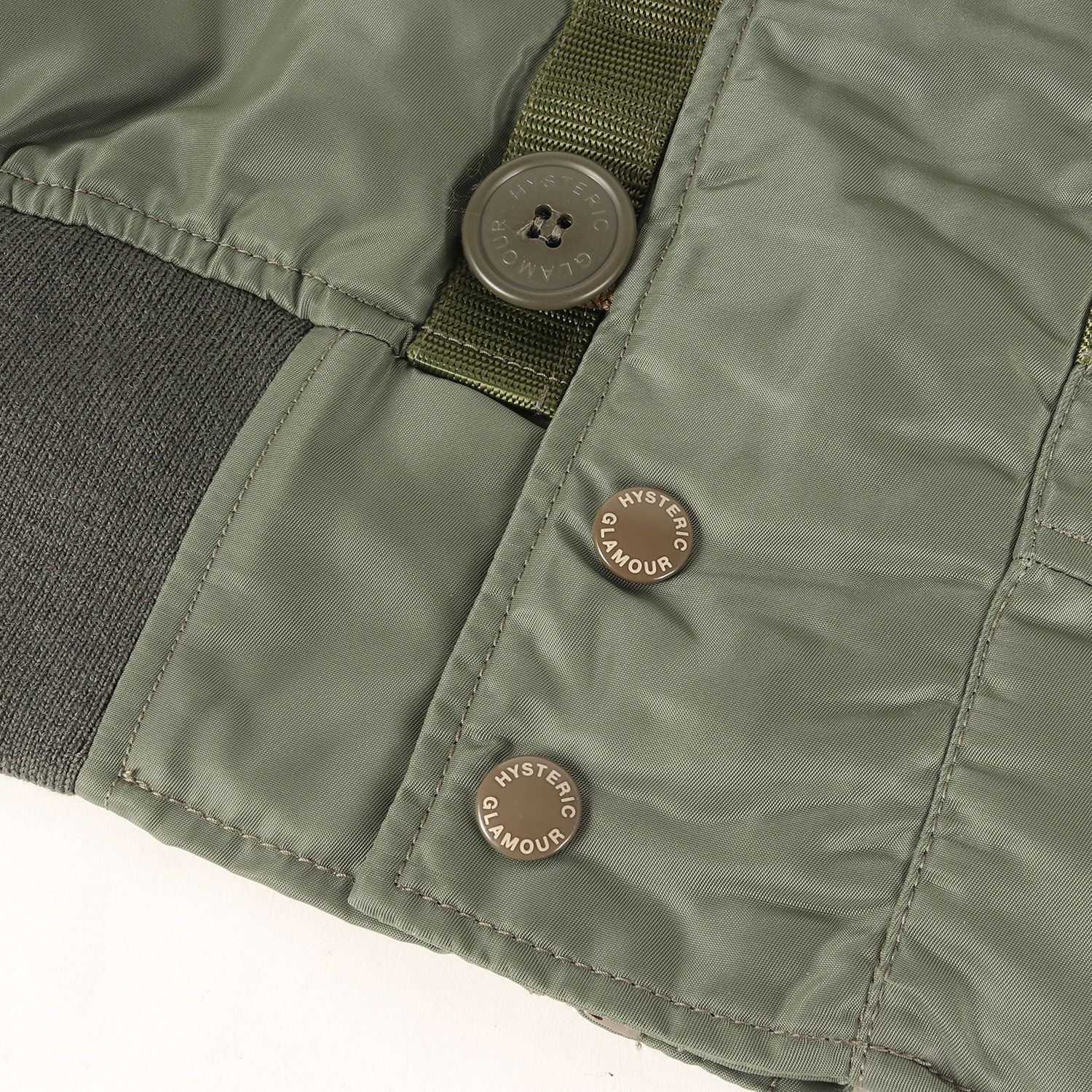 新品】HYSTERIC GLAMOUR ヒステリックグラマー ジャケット カーキ 