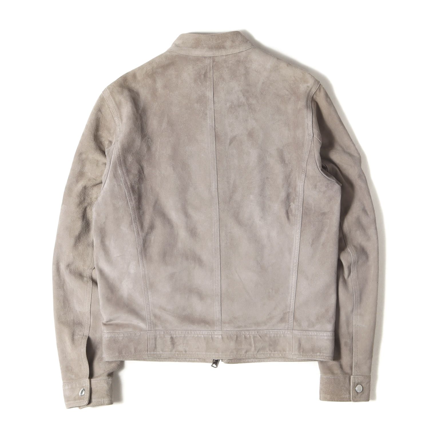 極美品 エンメティ ファイ ゴートスウェード ライダースジャケット ベージュ 極美品 エンメティ ファイ ゴートスウェード ライダースジャケット
