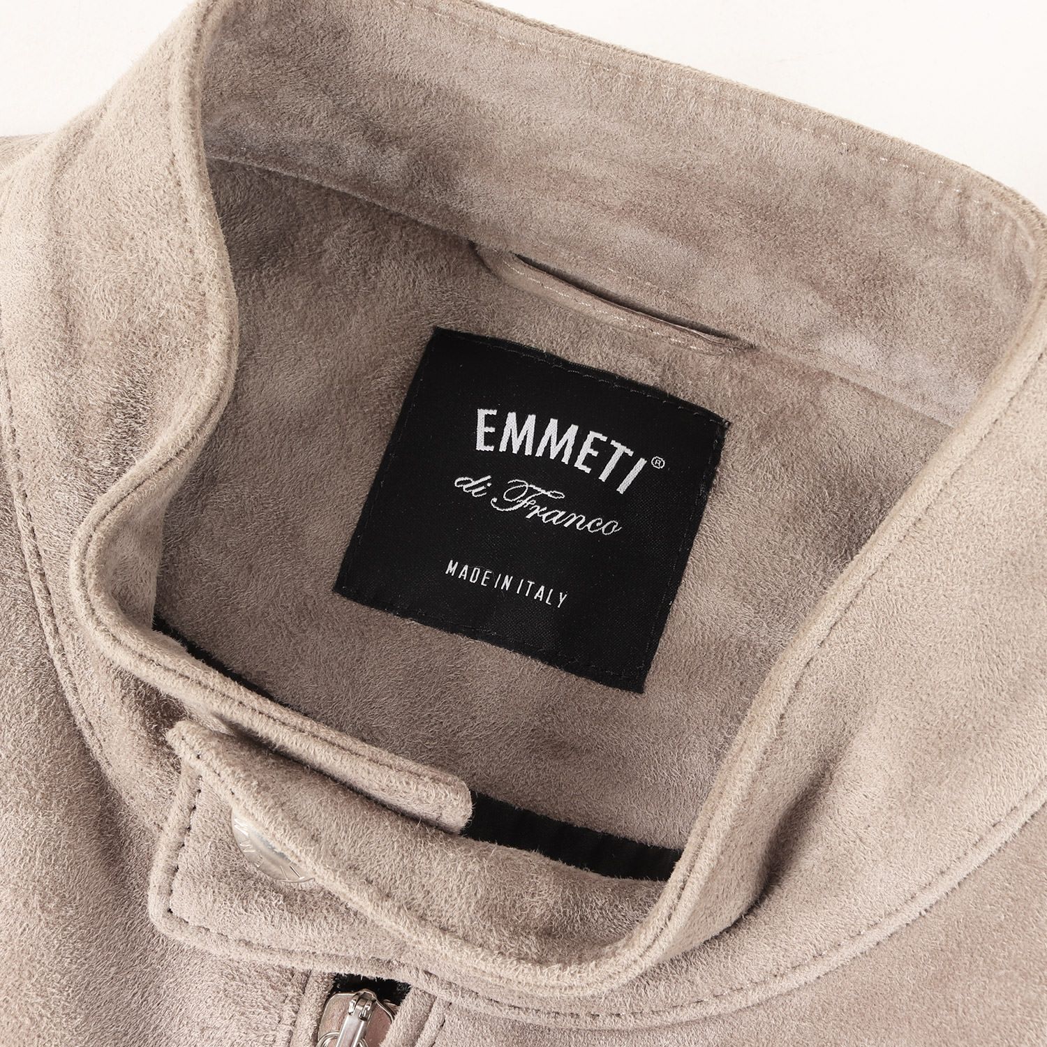 EMMETI GOATSKIN SUEDE トレンチコート 44 EMMETI GOATSKIN SUEDE