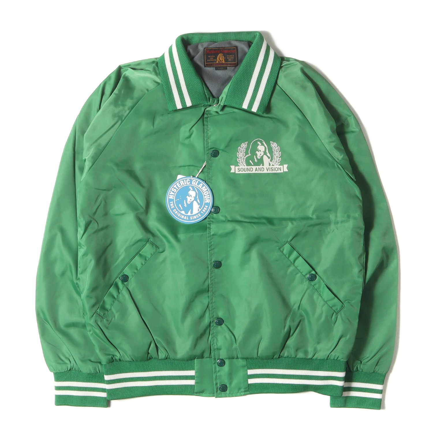 新品】HYSTERIC GLAMOUR ヒステリックグラマー ジャケット グリーン