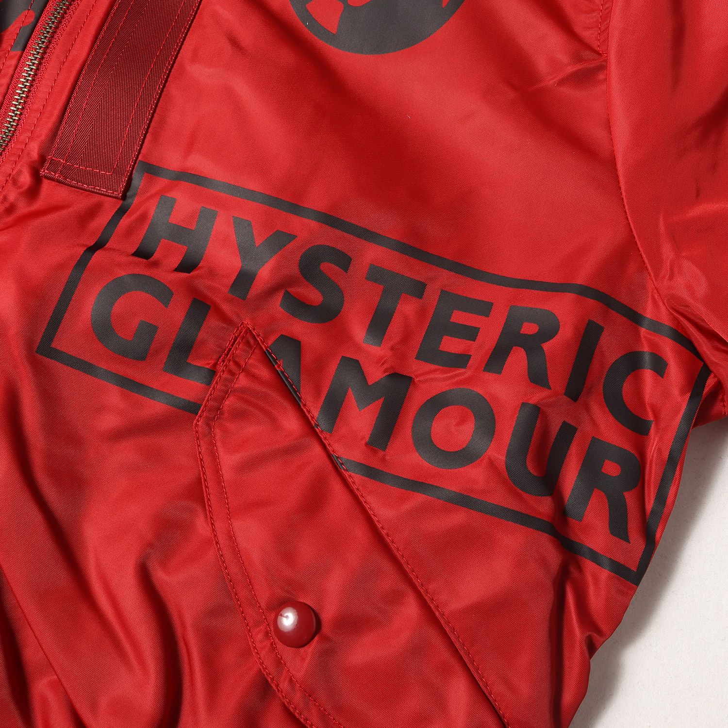 新品】HYSTERIC GLAMOUR ヒステリックグラマー ジャケット レッド