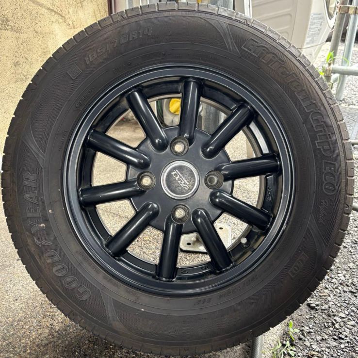 ワタナべ風ホイール 185 70 R 14