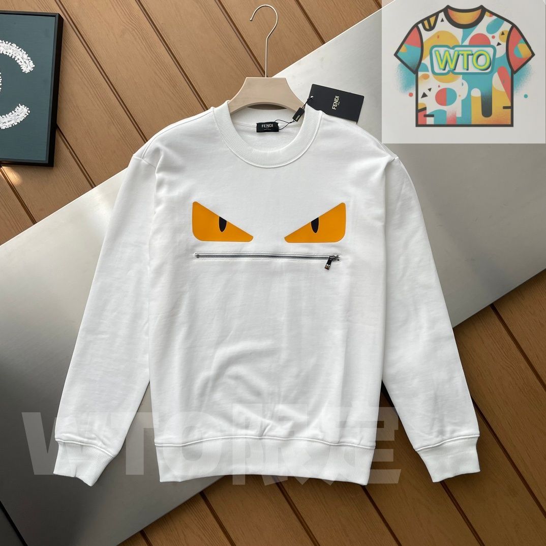 フェンディ FENDI の新モデル 悪魔の目シリーズの純綿丸首セーター WTO輸入1