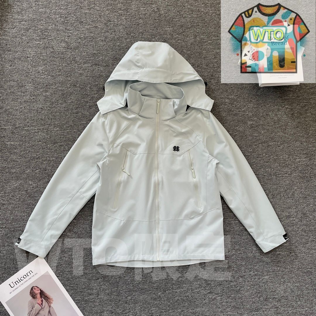 新モデル 男女兼用のアウトドア登山用フード付き風防ぎ