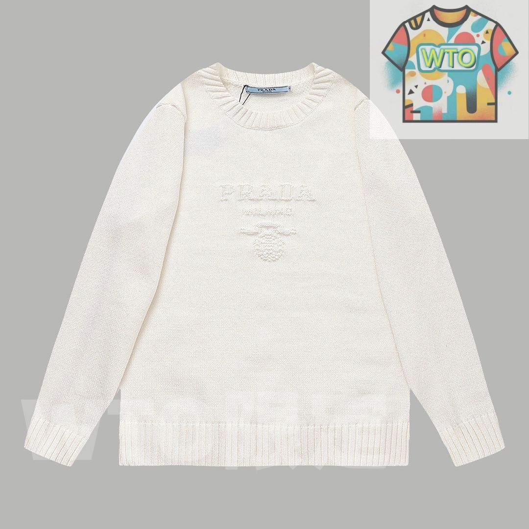 スタイル プラダ Prada されたウールのセーター -WTO輸入1