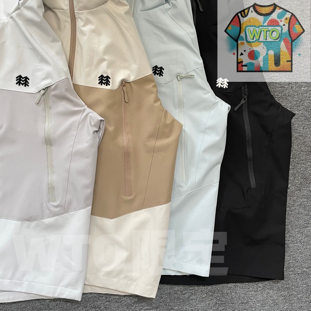  S ORT コロン Kolon 新モデル 男女兼用のアウトドア登山用フード付き風防ぎ 防水ライダージャケット アウター WTO輸入1 Tシャツ アパレル キャラクターグッズ