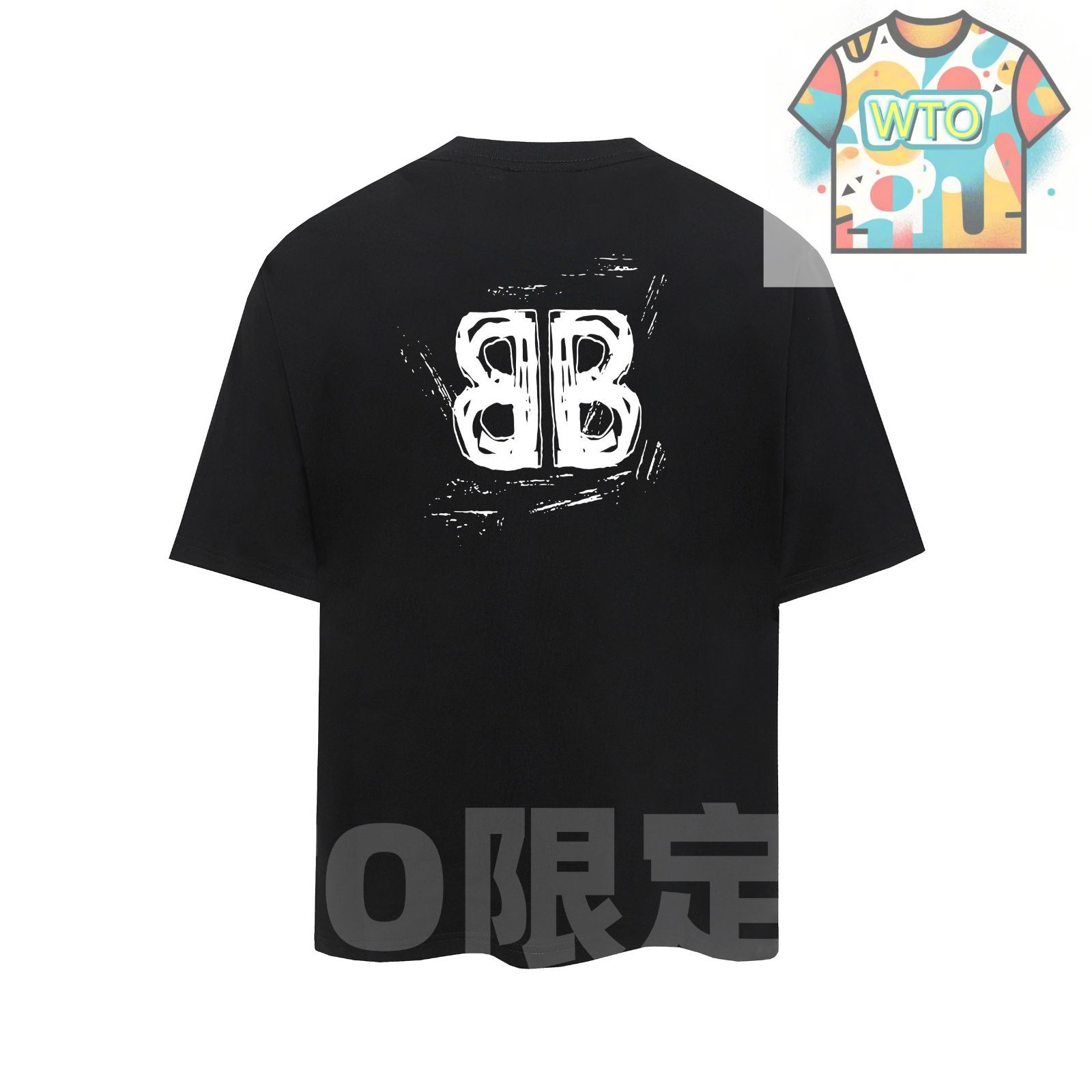 バレンシアガ Balenciaga プリント ショートスリーブ T シャツ WTO輸入1