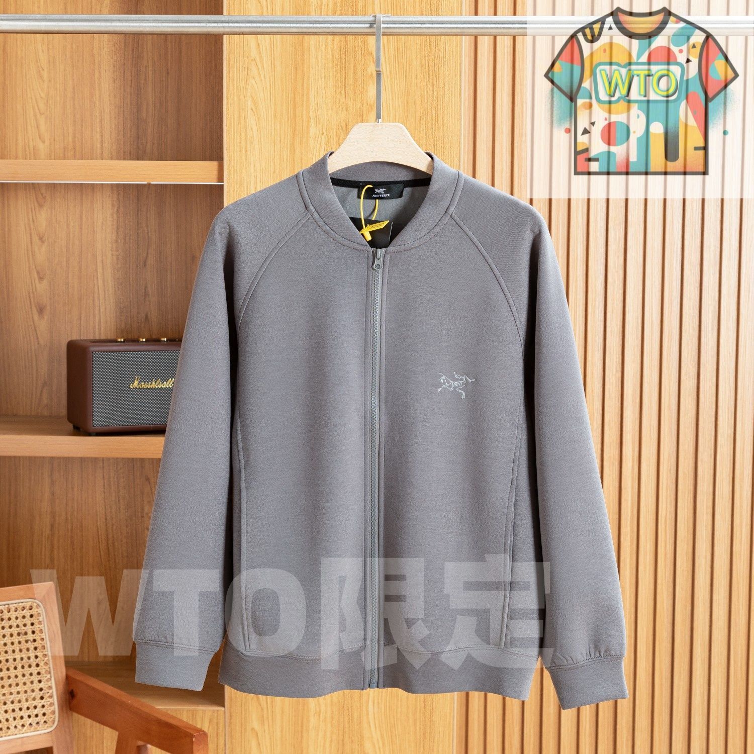 刺繍入りレジャージャケット WTO輸入1