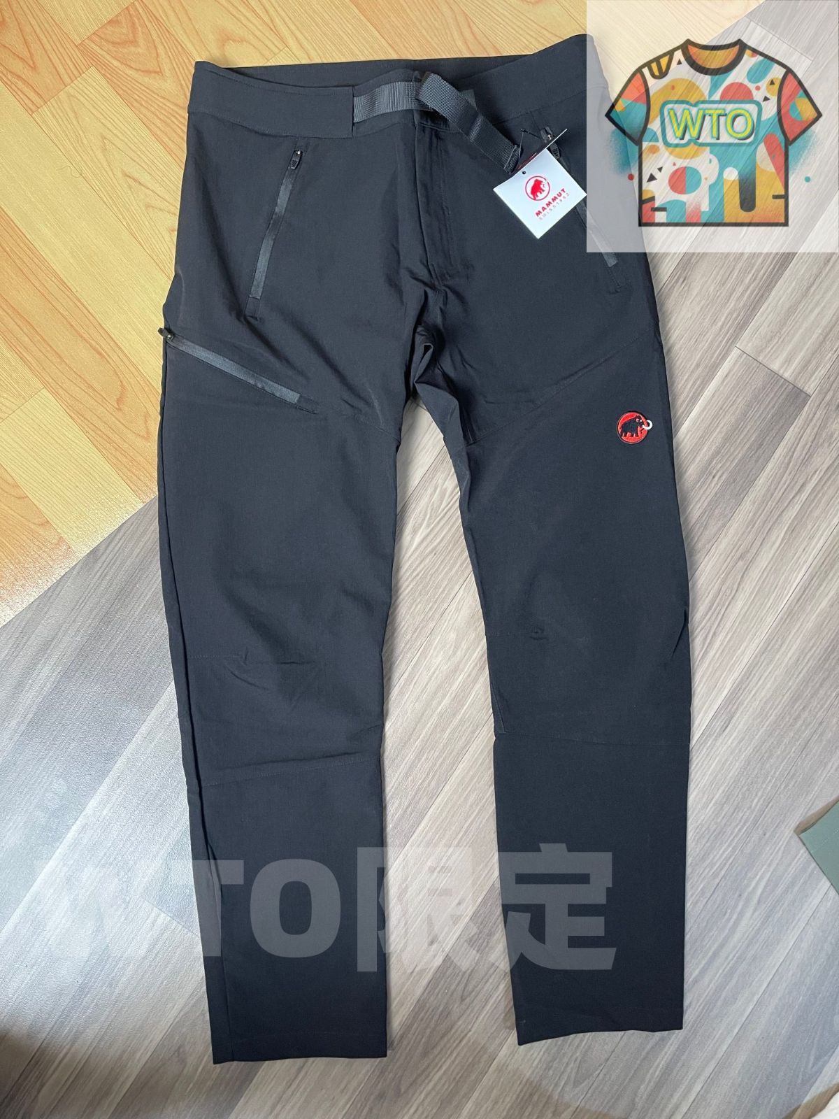 マムート Mammut Aenergy Light SO 男子用の春秋期のアウトドアスポーツ用通気性と速乾性のあるソフトシェル ヘビーワーク刺繍の長パンツ WTO輸入1