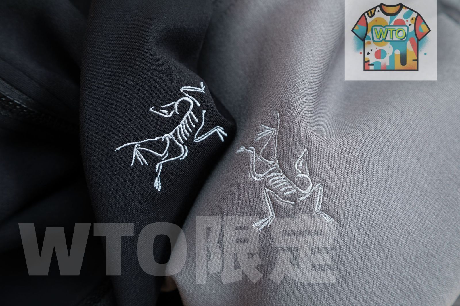  始祖鳥 アークテリックス のファスナー式セーター 刺繍入りレジャージャケット WTO輸入1 Tシャツ アパレル キャラクターグッズ