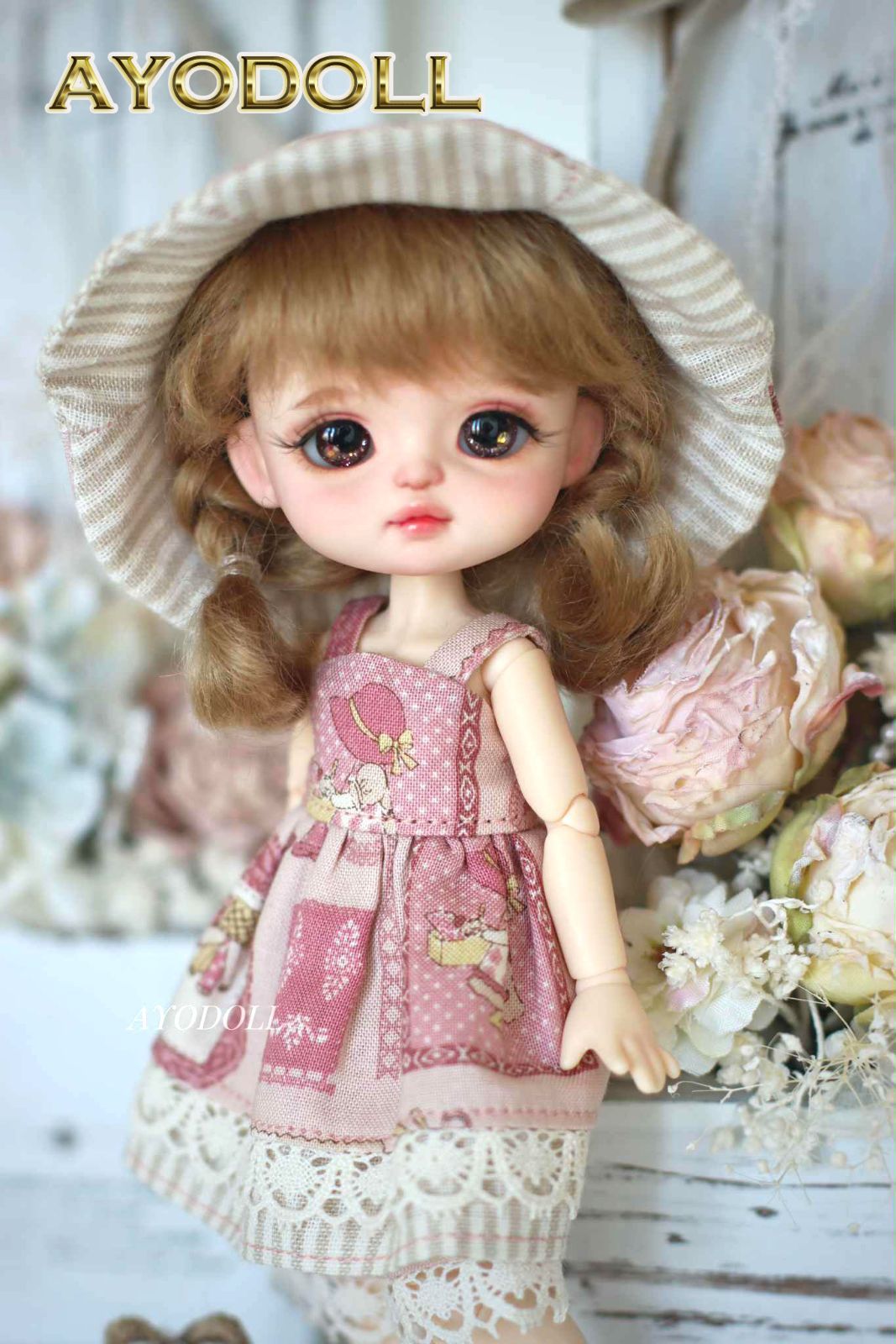  AYODOLL LYRA ライラ Ⅶ ミディサイズ 1 美白透明肌 フルセット 人形 ぬいぐるみ 人形 置物