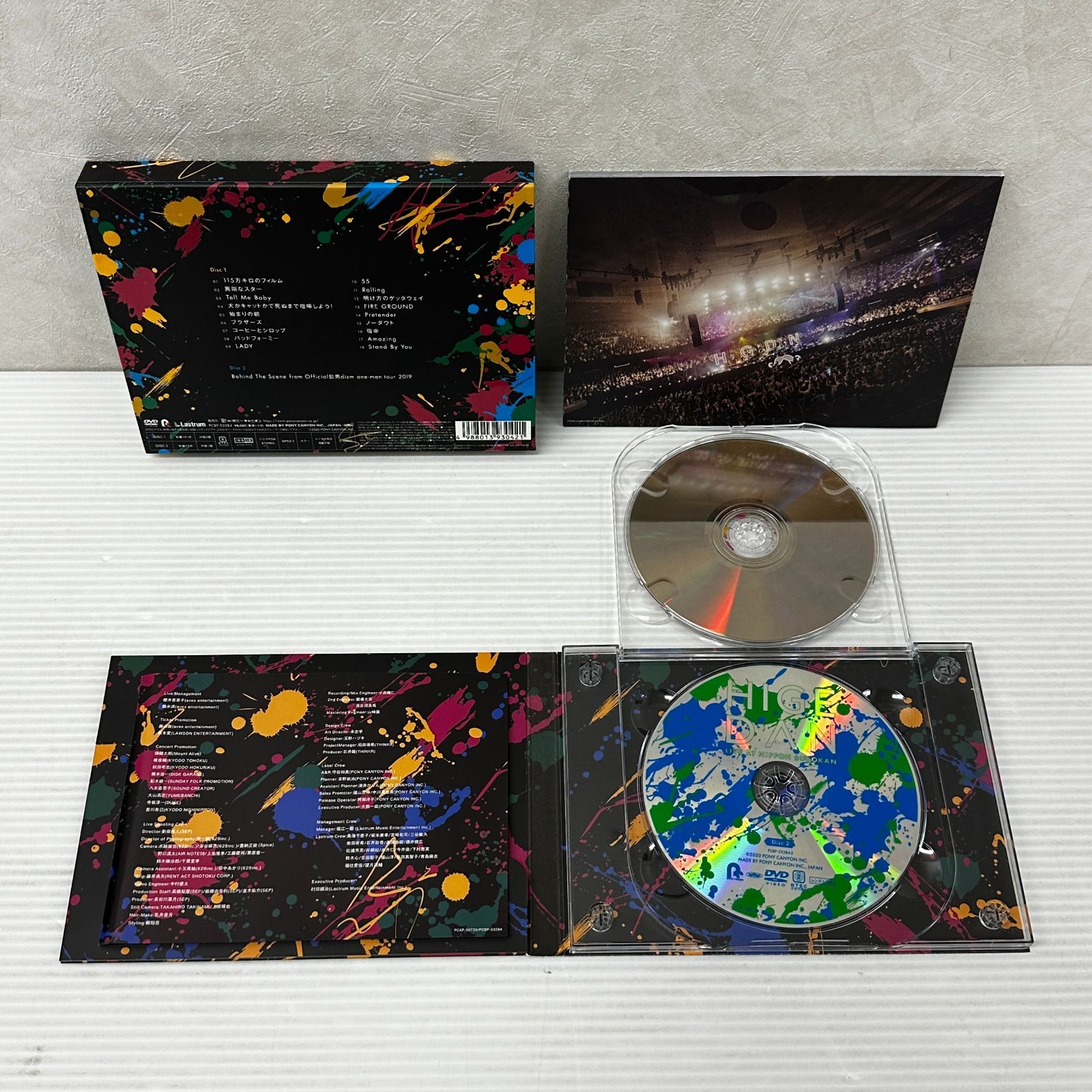 □[DVD] Official髭男dism one-man tour 2019@日本武道館 中古品