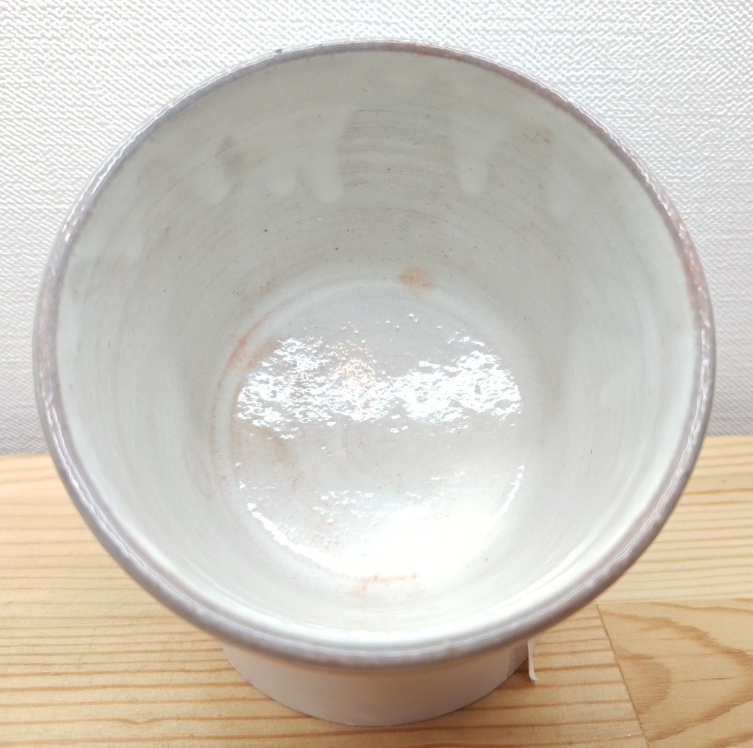 逢絢亭・新品】茶道具 茶碗 筒茶碗 京焼 色絵 乾山 水仙の絵 小野山照