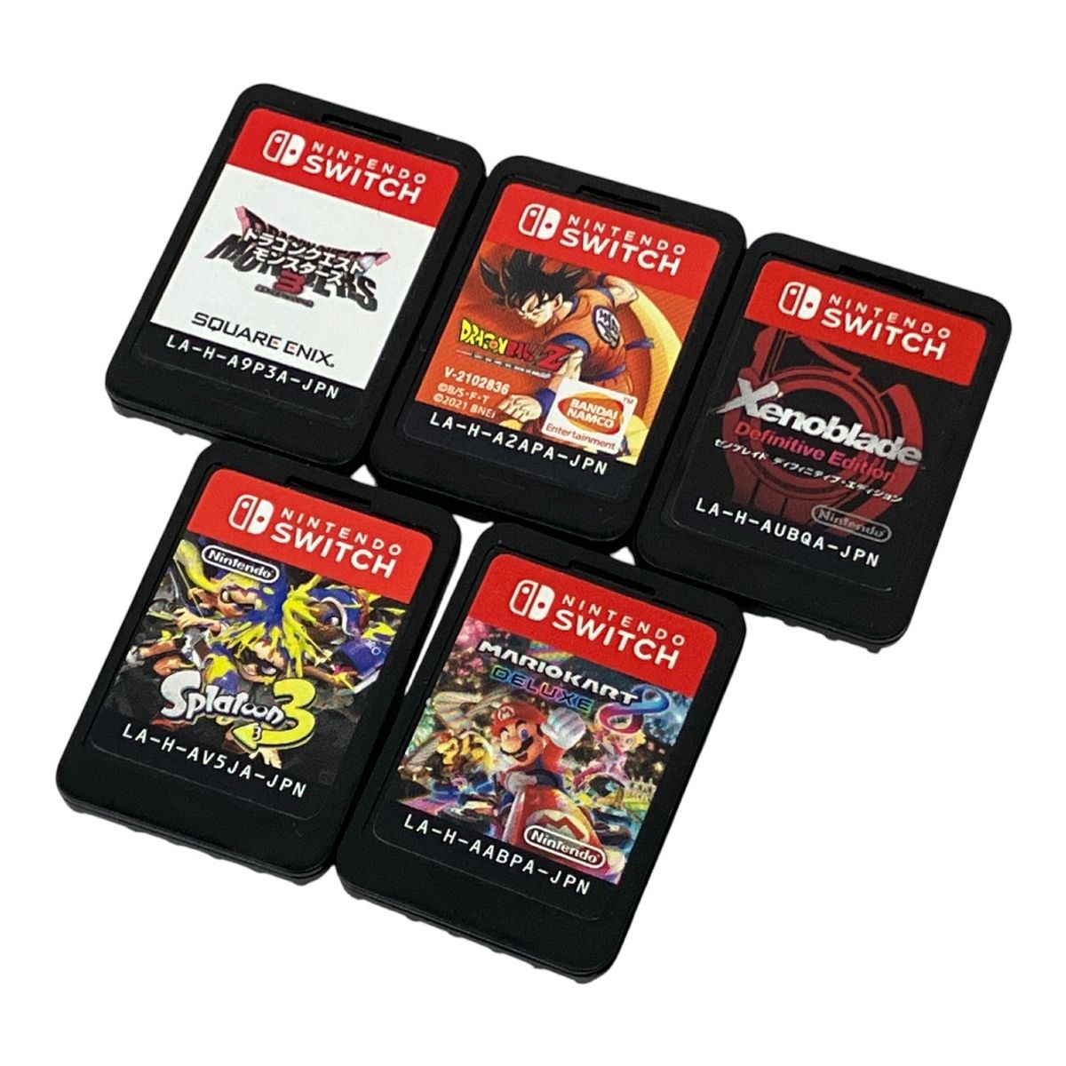 Nintendo ニンテンドー Switch スイッチ ゲームソフト 5点セット ゲーム M10595581