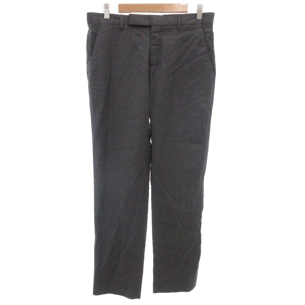 メゾンマルジェラ 14 Maison Margiela 14 ウール スリム トラウザーズ Wool Slim Trousers スラックス パンツ テーパード 48 グレー S50KA0389 S44678 GV GY19