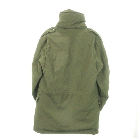 HEERESEIGENTUM オーストリア軍 ミリタリージャケット ジップアップ スタンド フード収納 エポレット 88 緑 カーキ AO15 GY18