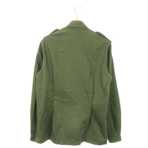 ミシェルセンス MICHIELSENS 1990年製 ベルギー軍 M-88 フィールドジャケット ミリタリー エポレット 50M 緑 カーキ AO16 GY18