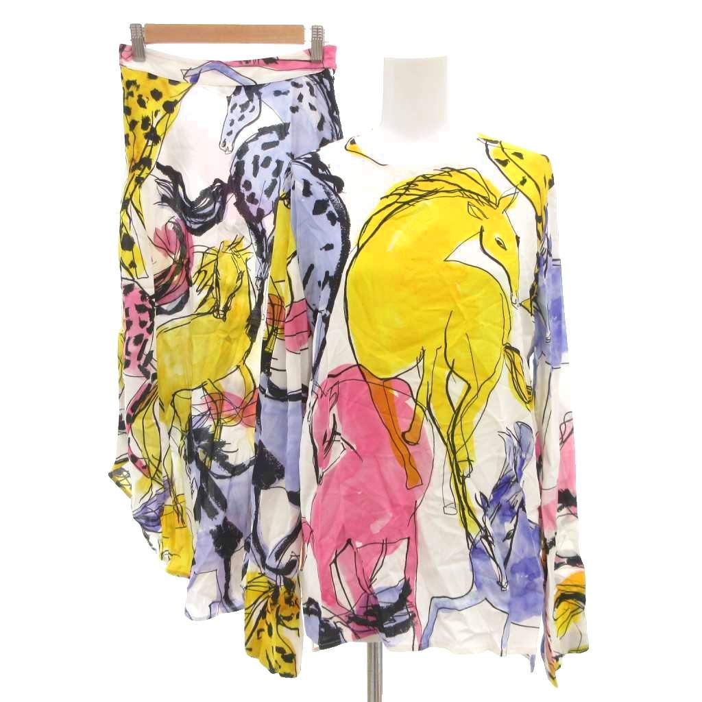 美品 ステラマッカートニー ジャガード織スカート 美品 ステラマッカートニー ジャガード織スカート - メルカリ