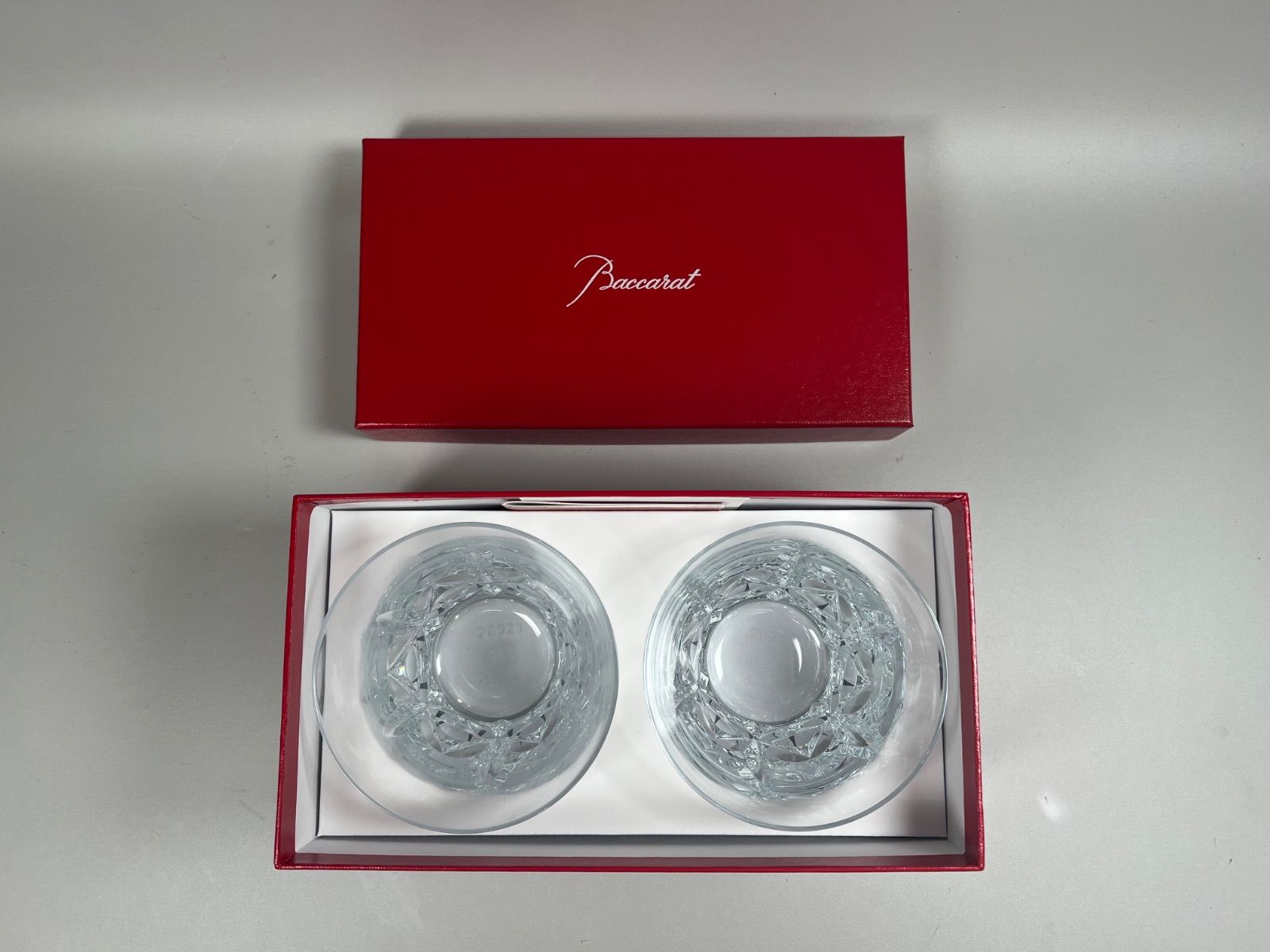 バカラ エクラ ペア ロックグラス 2025