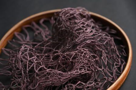 手編みネットはクレモナ糸1本で編み込んであります 発送方法