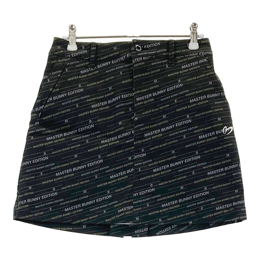 サイズ 0 MASTER BUNNY EDITION マスターバニーエディション スカート 総柄 ブラック系 240101562489 ゴルフウェア レディース ストスト