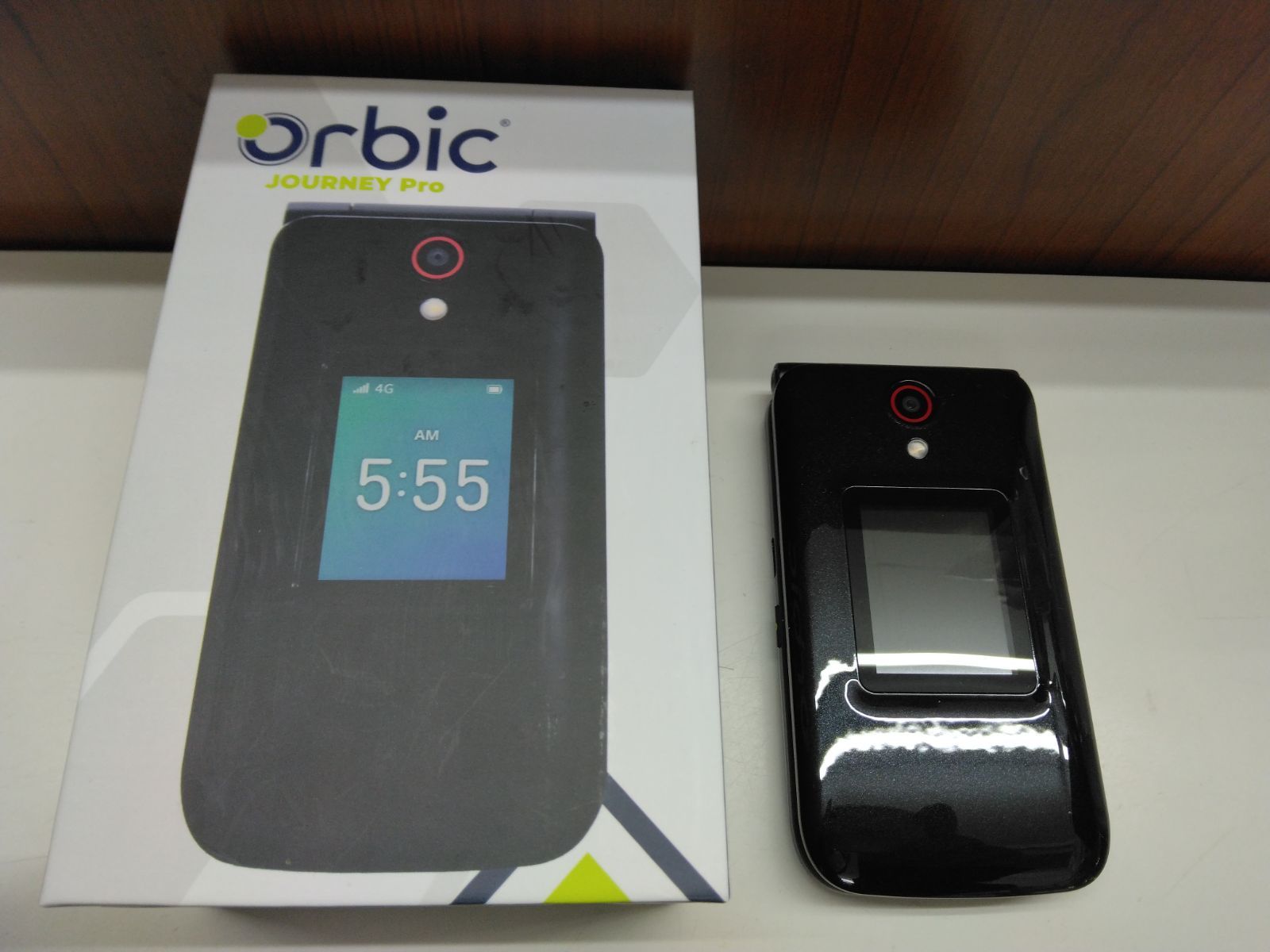 Orbic JOURNEY Pro 4G 3.2型 ジェットブラック SIMフリー フィーチャーフォン
