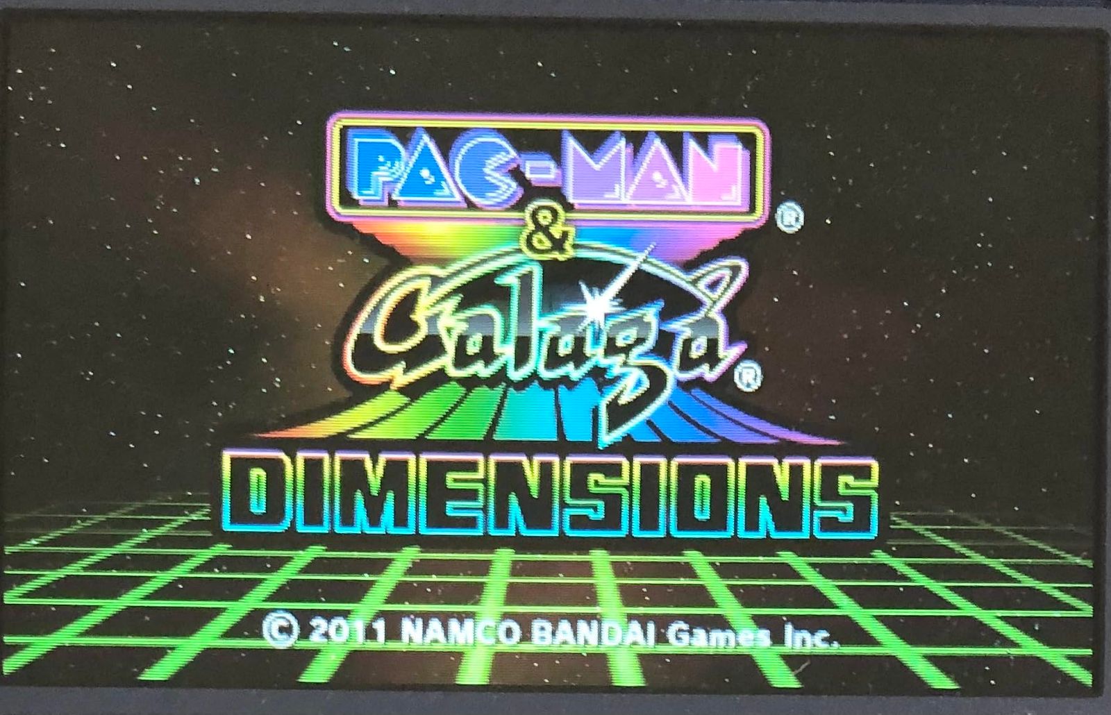PAC MAN Galaga パックマン ギャラガディメンションズ 3 DS