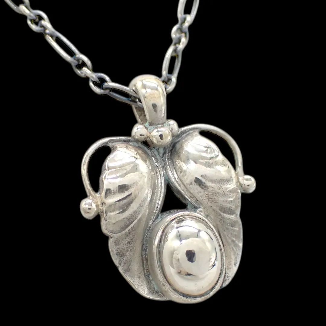 ジョージジェンセン Georg Jensen 1994 イヤーペンダント ネックレス