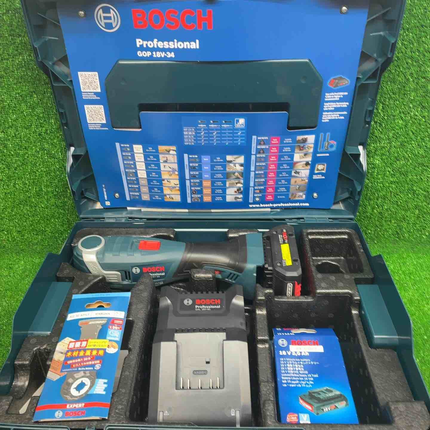 Bosch Professional ボッシュ 18 V コードレスマルチツール GMF 34 H