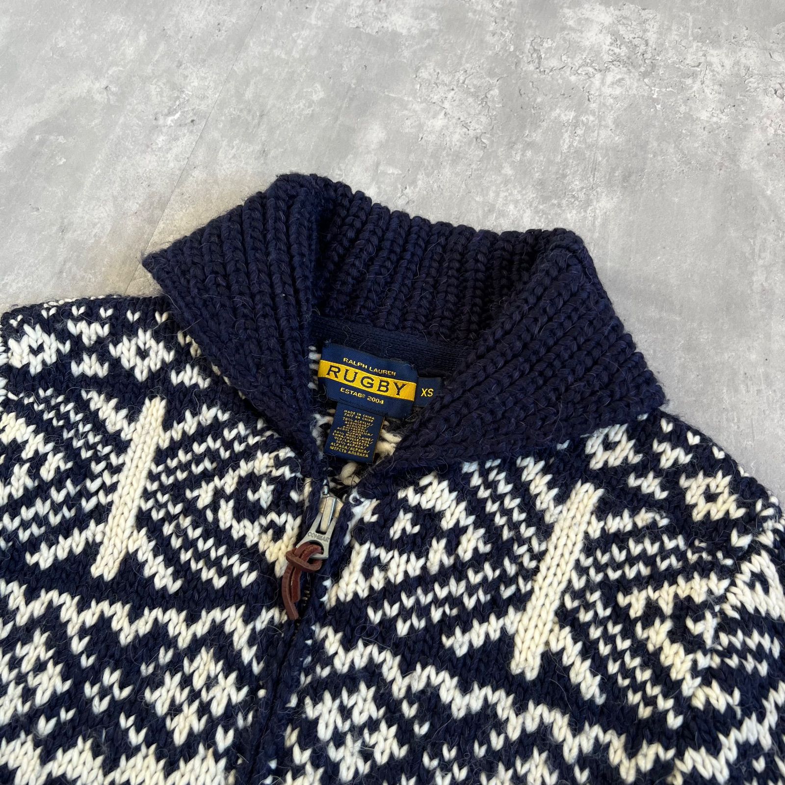 【美品】RUGBY ラグビー RALPH LAURENラルフローレン ニット M 中古・古着通販】Rugby Ralph Lauren (ラグビーラルフローレン