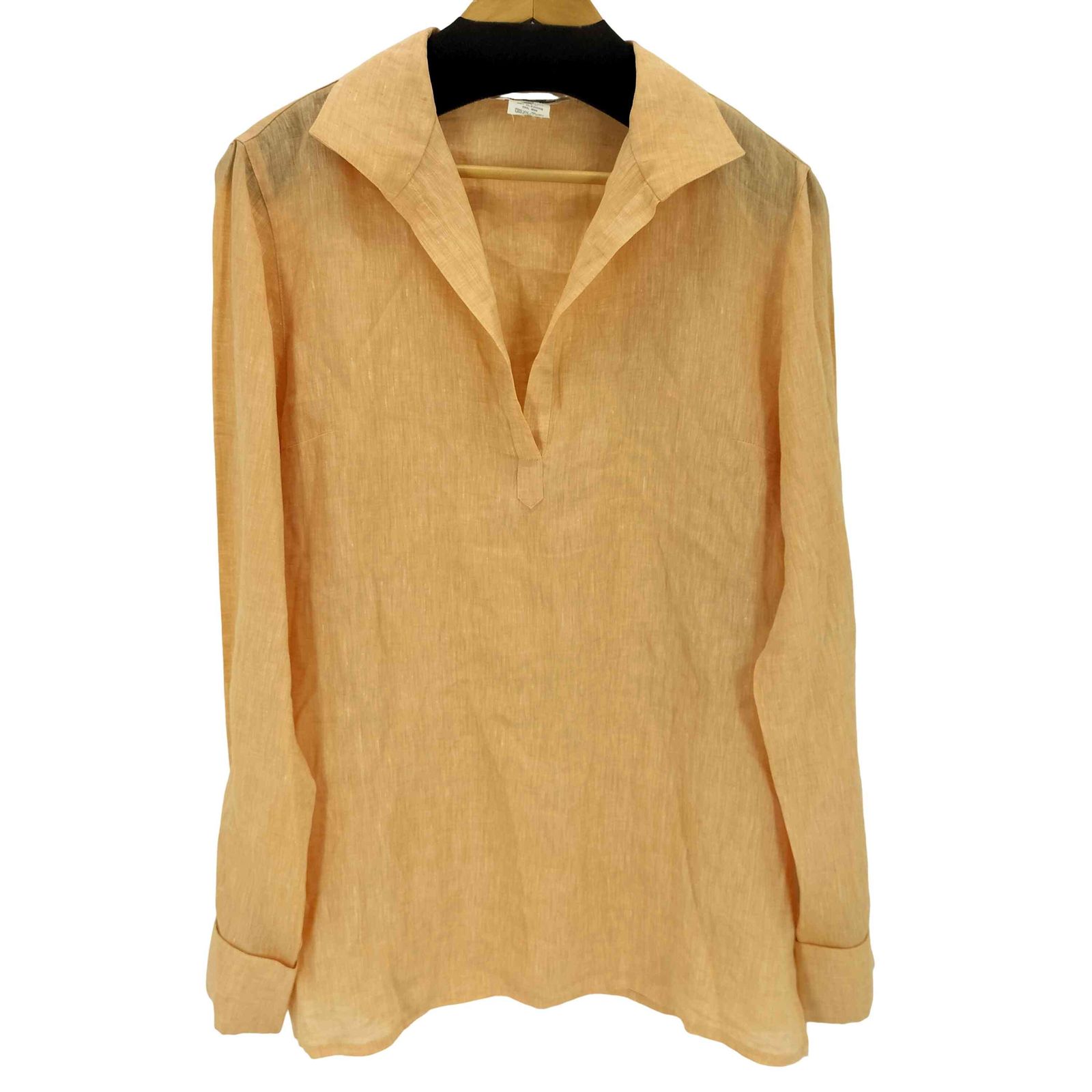 ロロピアーナ Loro Piana イタリア製 リネンスキッパーシャツ メンズ 表記無