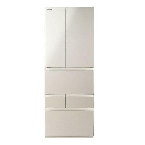 4営業日で発送 TOSHIBA 東芝 GRY550FKEC 冷蔵庫 VEGETA ベジータ FKシリーズ サテンゴールド GR-Y550FK-EC 幅6