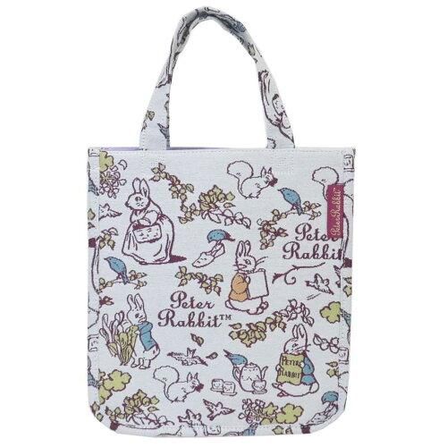 5営業日で発送 丸眞 ピーターラビット ドローイングガーデン ミニバッグ ミニトートバッグ ランチバッグ 5705003800 入数 2