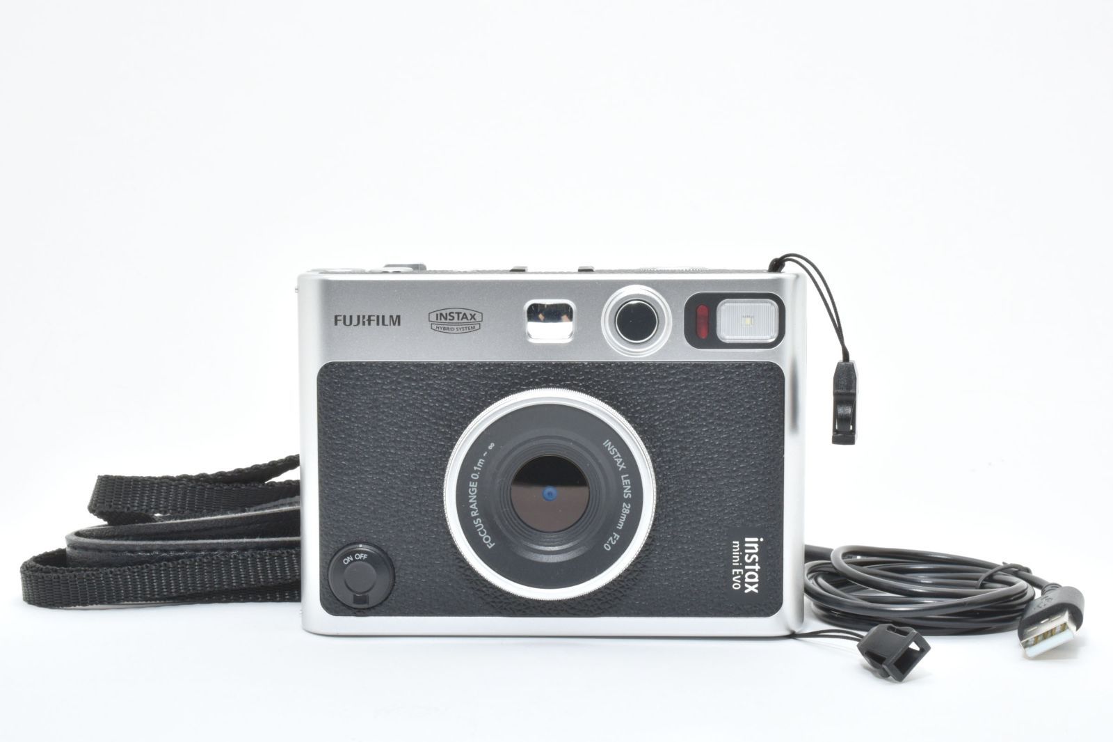 FUJIFILM 富士フイルム instax mini Evo ハイブリッドインスタントカメラ