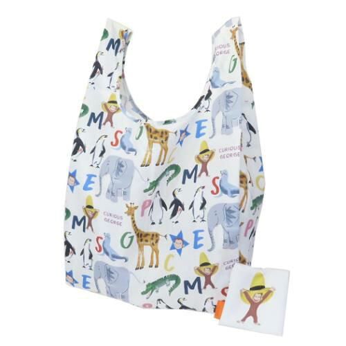 5営業日で発送 丸眞 おさるのジョージ ウィズアニマルズ エコバッグ 4765037300 入数 5