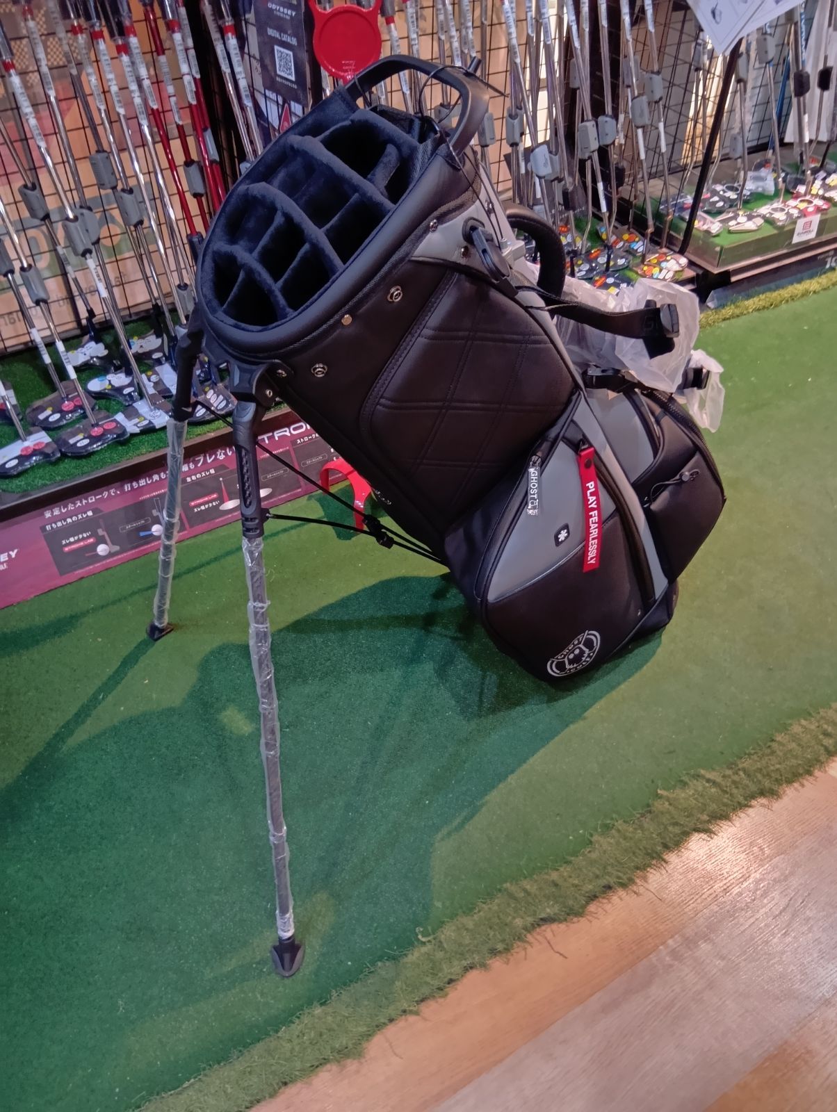 GHOST GOLF ゴーストゴルフ 　14分割 11インチ スタンドバッグ GHOST GOLF ゴーストゴルフ 14分割 11インチ スタンドバッグ 楽天市場