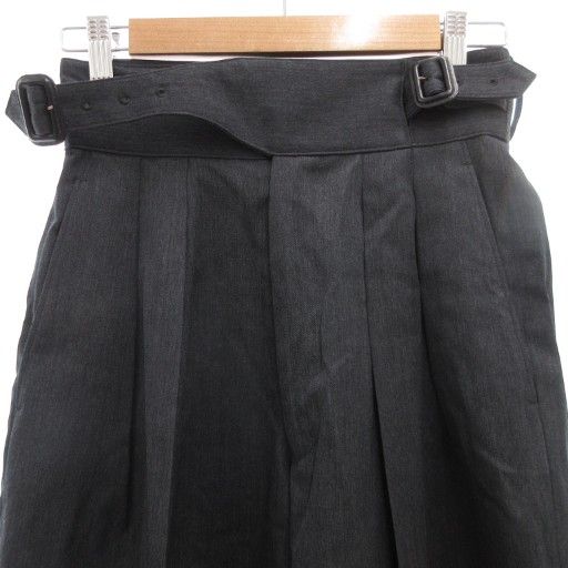  ザ リラクス THE RERACS グルカパンツ GURKHA PANTS スラックス 36 センタープレス ワイド ツータック サイドベルト ウール 24 SS-REPT-197 L-J GV GY 30 その他 パンツ