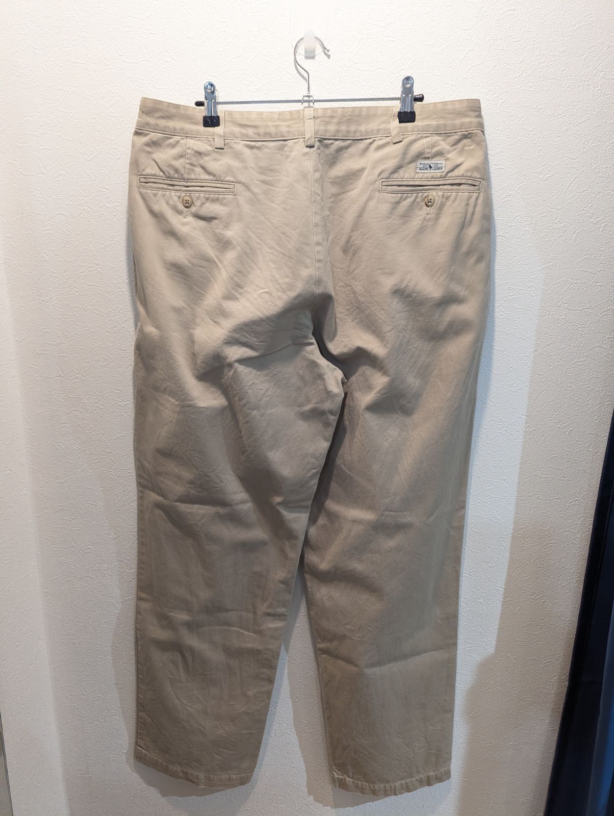 90's USA製 POLO RALPH LAUREN ポロラルフローレン チノパン ポロチノ