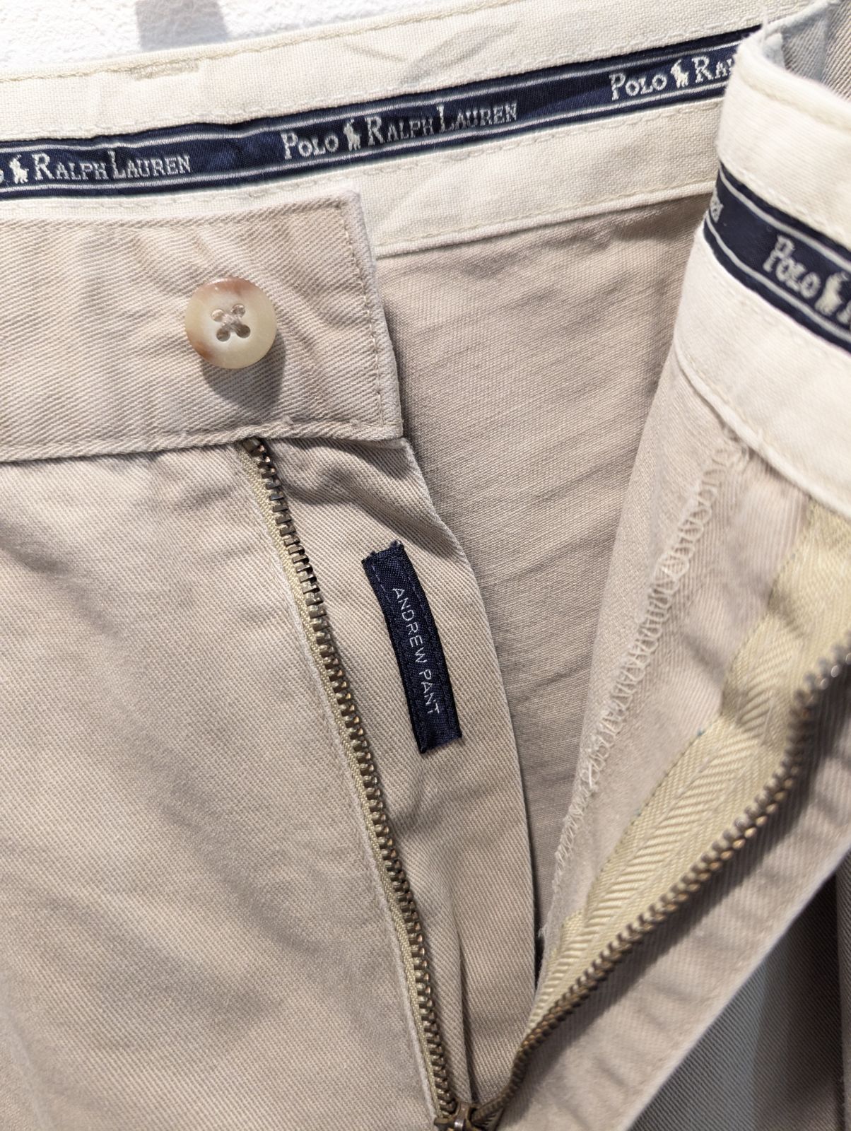 90's USA製 POLO RALPH LAUREN ポロラルフローレン チノパン ポロチノ