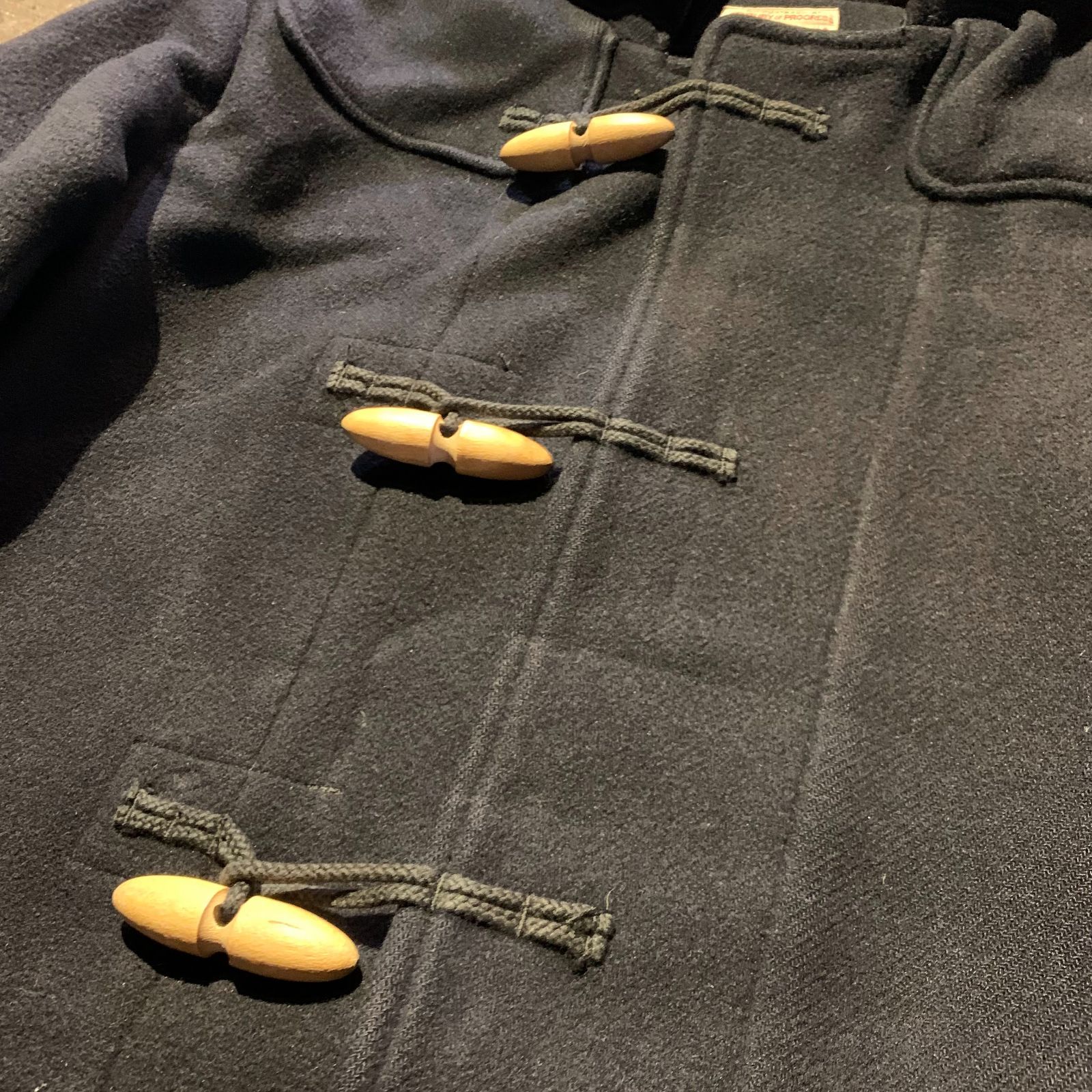 BONCOURA DUFFLE COAT ネイビー 36 ボンクラ ダッフルコート - メルカリ